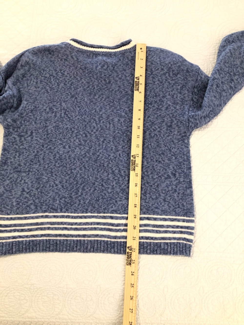 Vintage 90’s Christopher & Banks Stars and Stripes sweater. Size medium. - Picture 6 of 7